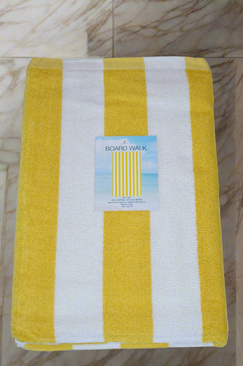 Velour Bath Towel 58” X 28” , Made In India, Super Soft