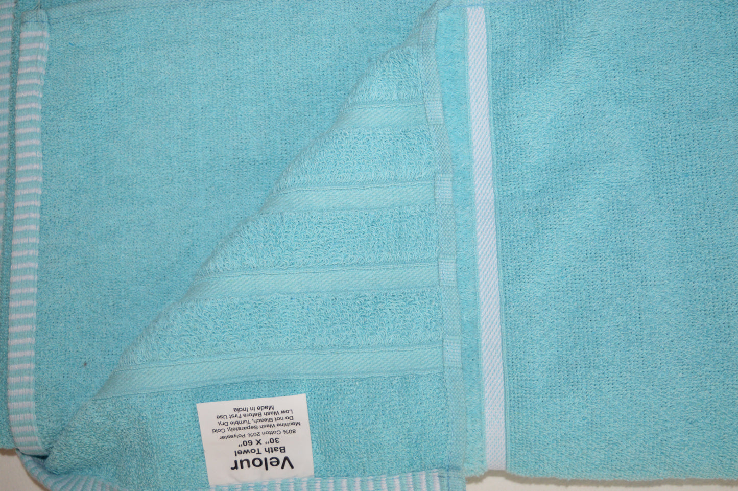 Super Sized Bath Towel 60"X 30" Super Thick , Durable, Cotton Poly Blend