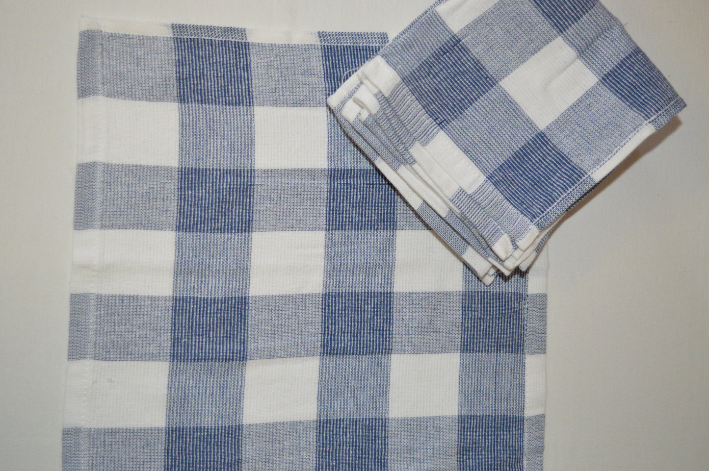 Dish Cloths 6-Pack 12 x 12 inches 100% Cotton, Reinforced Edges, Thick and Absorbent