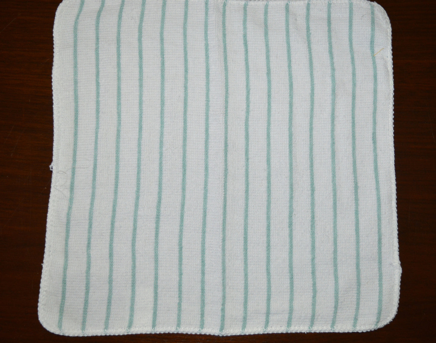 Dish Cloths 6-Pack 12 x 12 inches 100% Cotton, Reinforced Edges, Thick and Absorbent