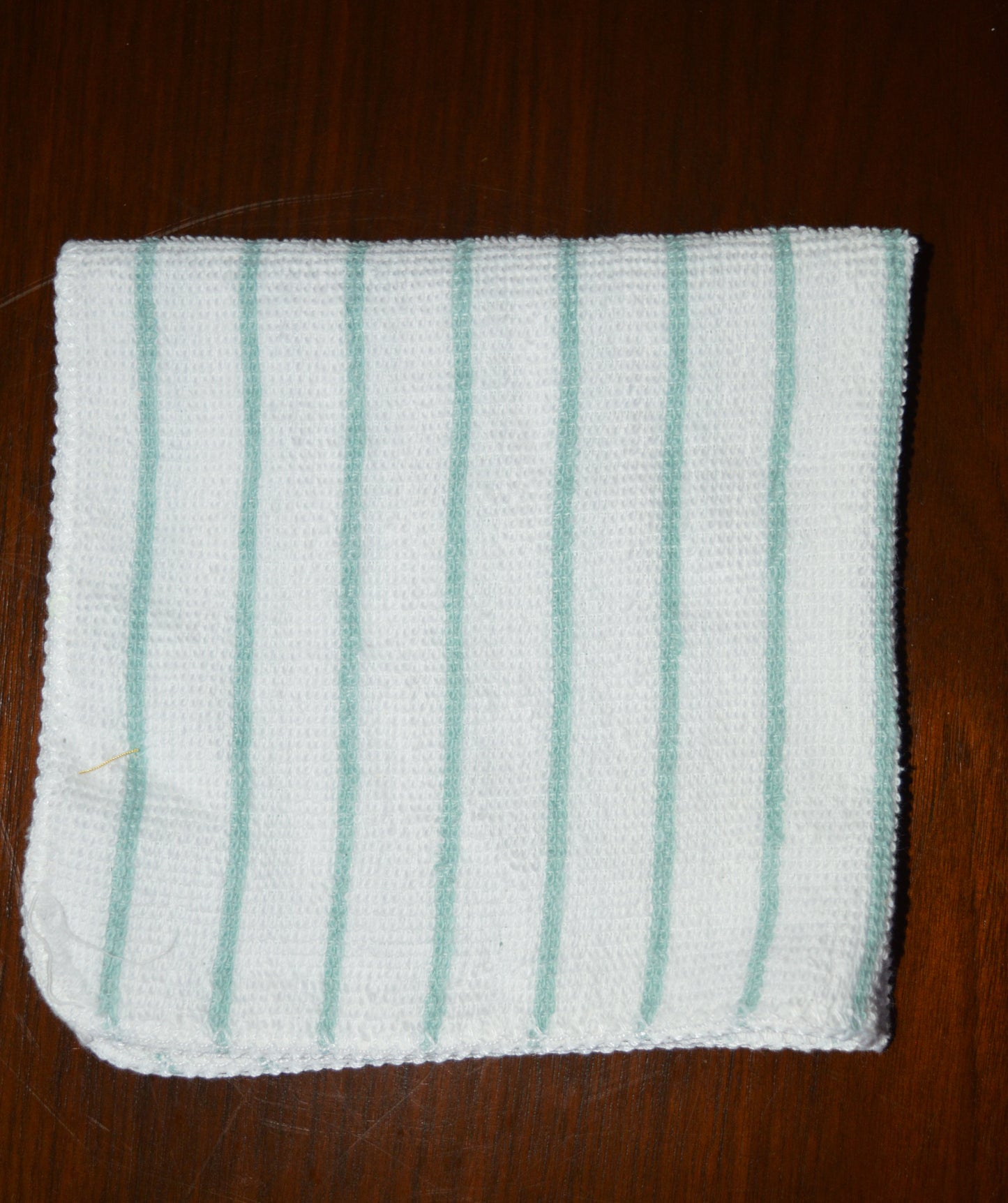 Dish Cloths 6-Pack 12 x 12 inches 100% Cotton, Reinforced Edges, Thick and Absorbent