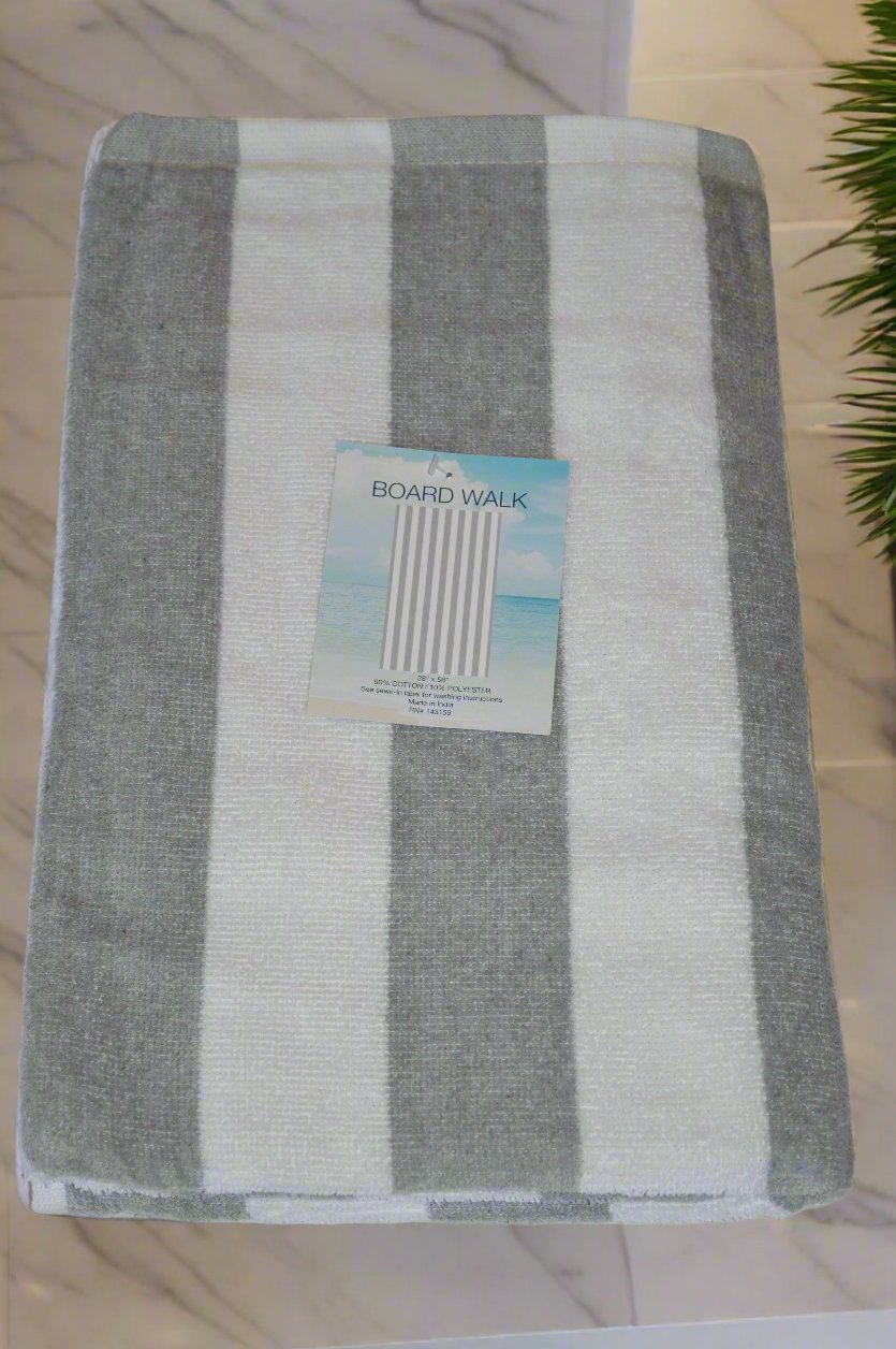 Velour  Bath Towel 58” X 28” , Made In India, Super Soft