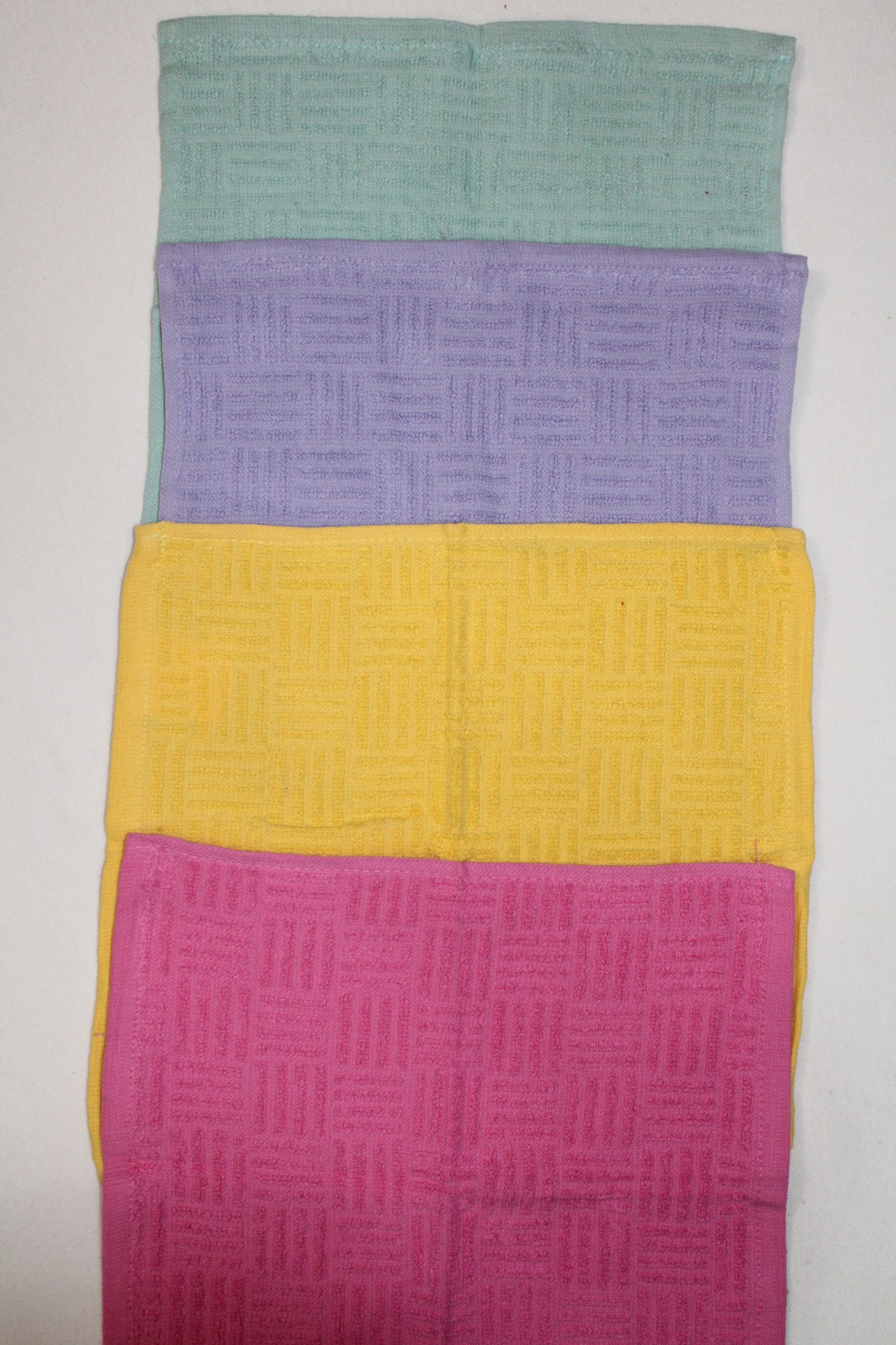 Washcloth 6 Pack 12"x12" White and Mix Colors Per 1 Pack 100% Cotton