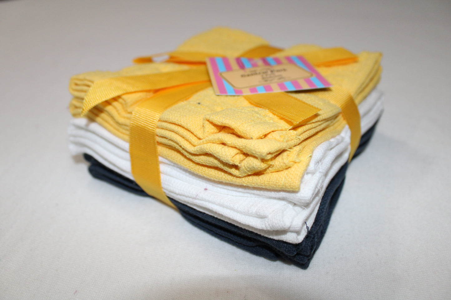 Washcloth 6 Pack 12"x12" White and Mix Colors Per 1 Pack 100% Cotton